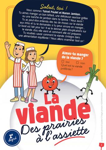 La viande, des prairies à l'assiette (2ème degré)