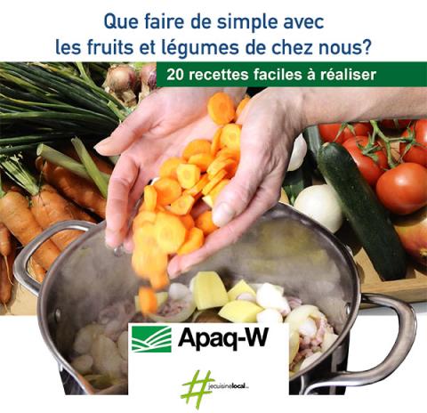 Que faire de simple avec les fruits et légumes de chez nous ?