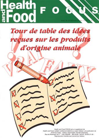 Tour de table des idées reçues sur les produits d'origine animale