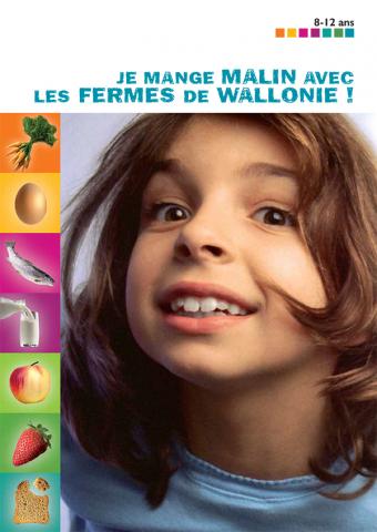 Je mange malin avec les fermes de Wallonie (8-12 ans)