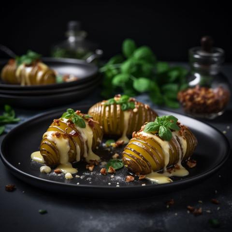 Pommes de terre Hasselback