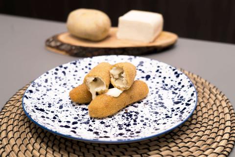 Croquettes de Plate de Florenville IGP et fromage de Herve AOP